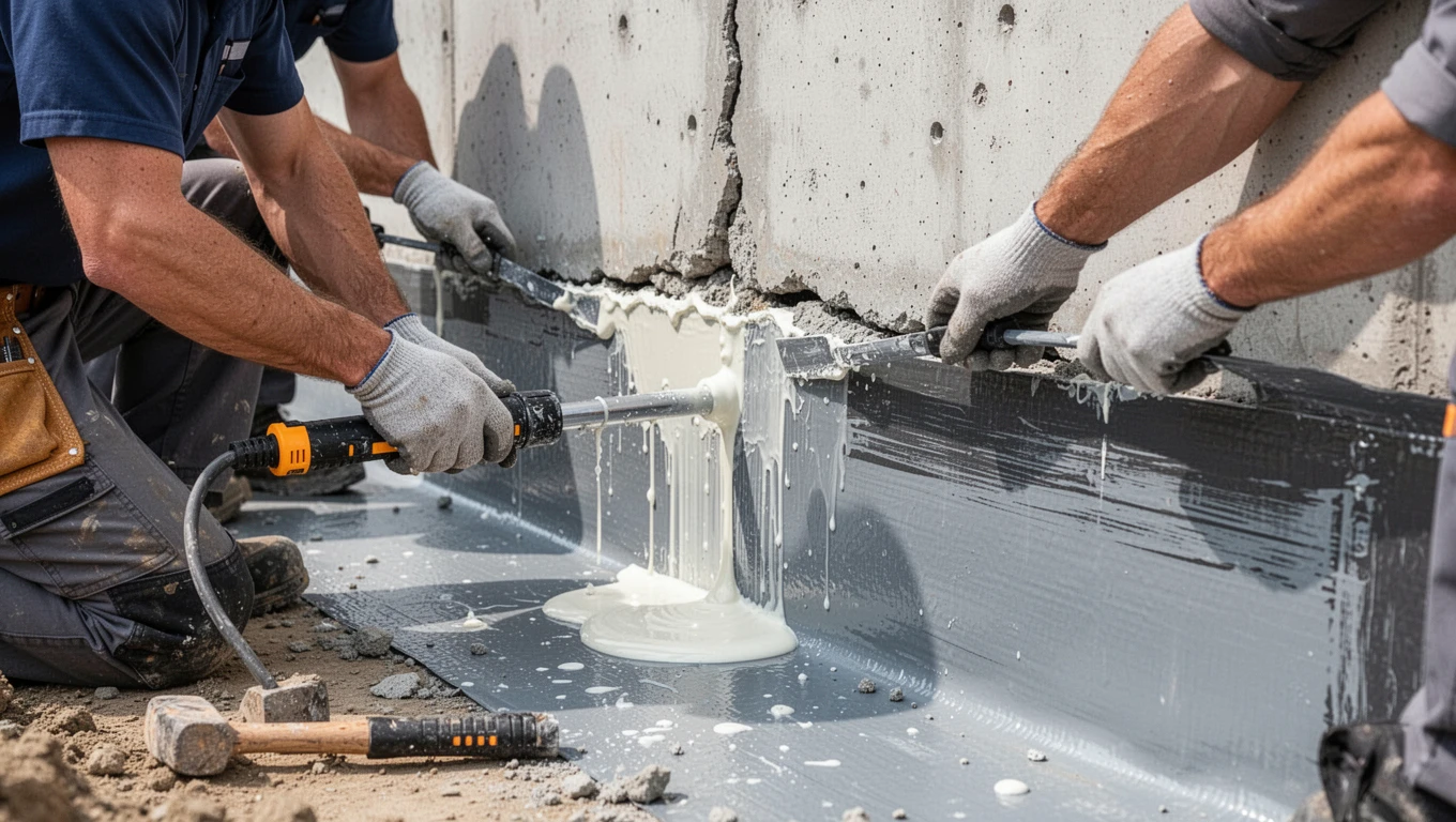 Foundation Water Damage Repair